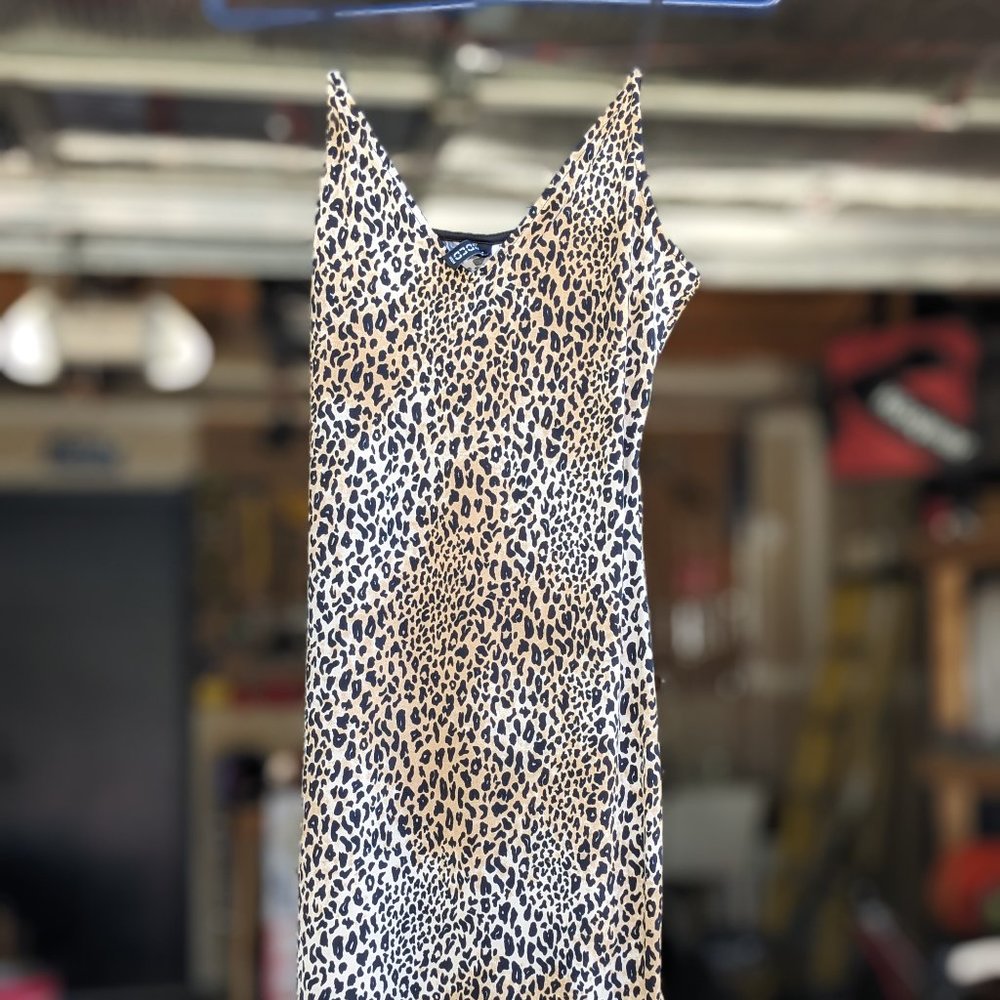 DIVIDED H&M Leopard Print Dress Size US 2